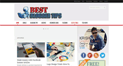 Desktop Screenshot of bestbloggertips.com